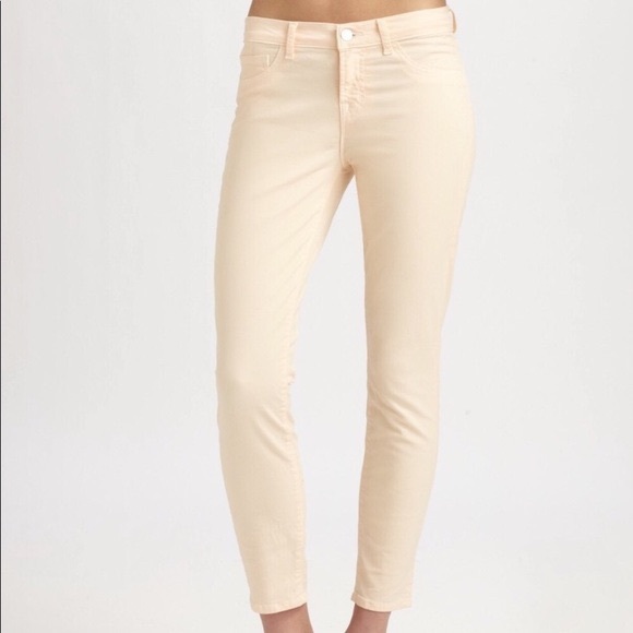 J Brand Capri Sherbert Skinny Jean